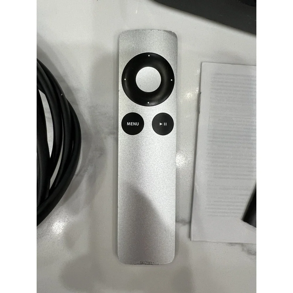 Genuine OEM Apple TV 2nd Generation Media Streamer A1378 Cable, Remote, Box